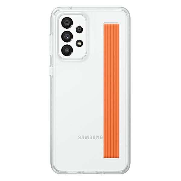 Etui Samsung Slim Strap Cover EF-XA336CT na smartfonie