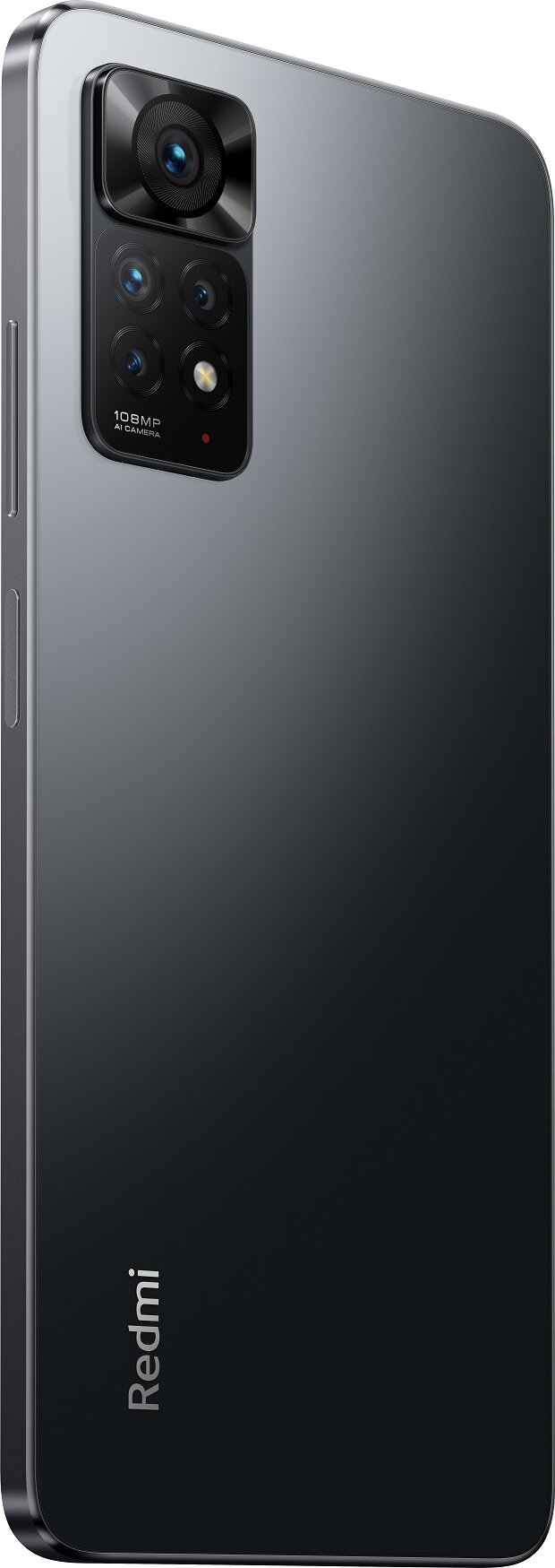 Smartfon Xiaomi Redmi Note 11 Pro 6/64GB Szary na białym tle