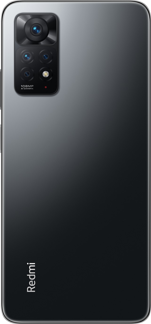Smartfon Xiaomi Redmi Note 11 Pro 6/64GB Szary z tyłu