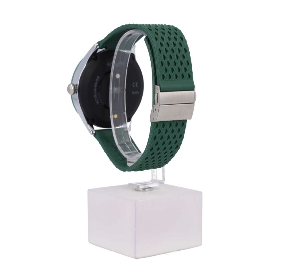 Smartwatch Vector 34-04-GR zielony pokazany zegarek tyłem