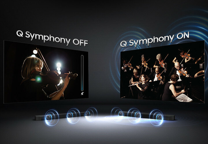Soundbar Samsung HW-Q700B/EN 320W Q Symphony