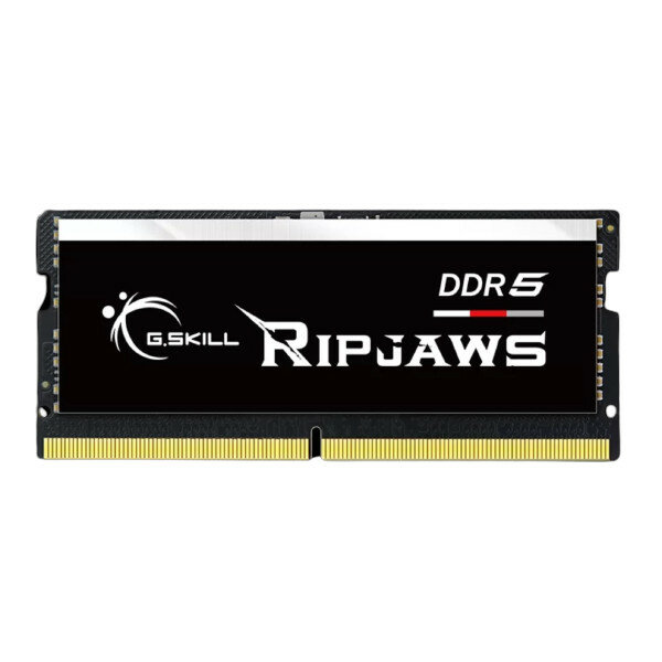 Pamięć RAM G.Skill Ripjaws SODIMM DDR5 4800 MHz jeden moduł widoczny frontem