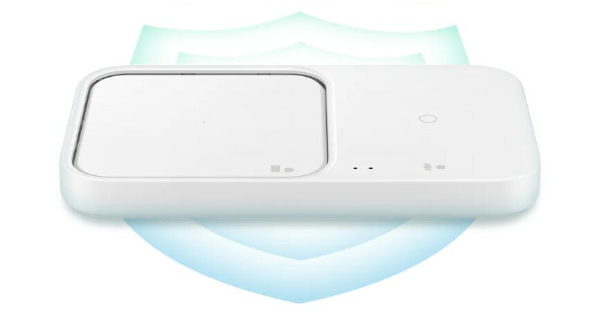 Ładowarka bezprzewodowa Samsung Wireless Charger Pad EP-P5400 Duo 15W wygląd ładowarki