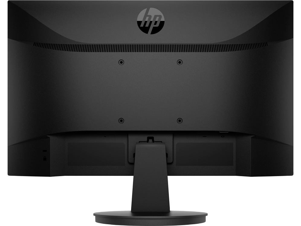Monitor HP V22v z tyłu na białm tle