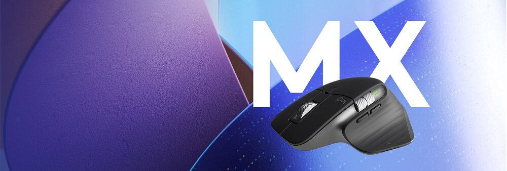 Mysz Logitech MX Master 3S 910-006559 widok na mysz od boku