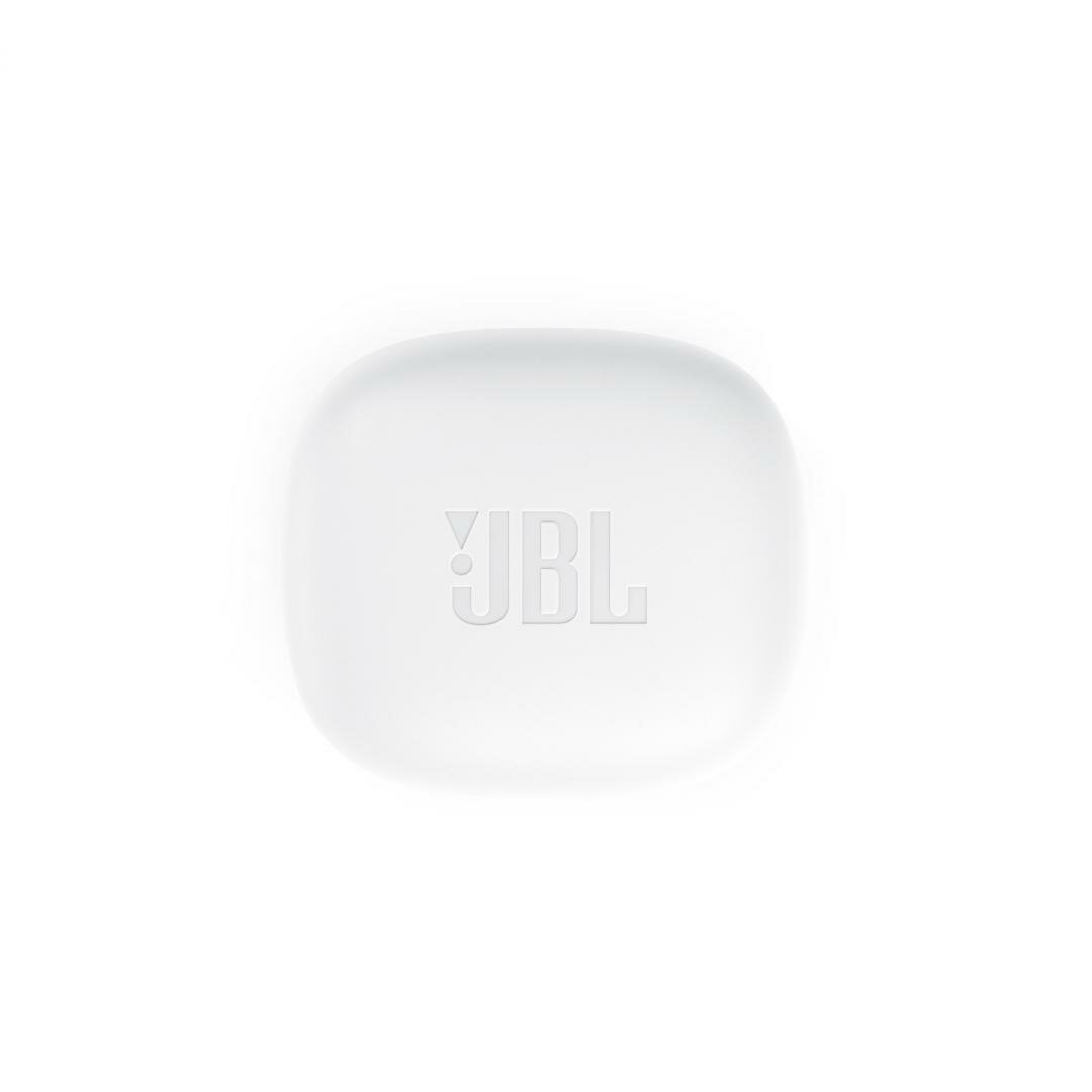Słuchawki JBL VIBE 300TWS białe pokazane etui