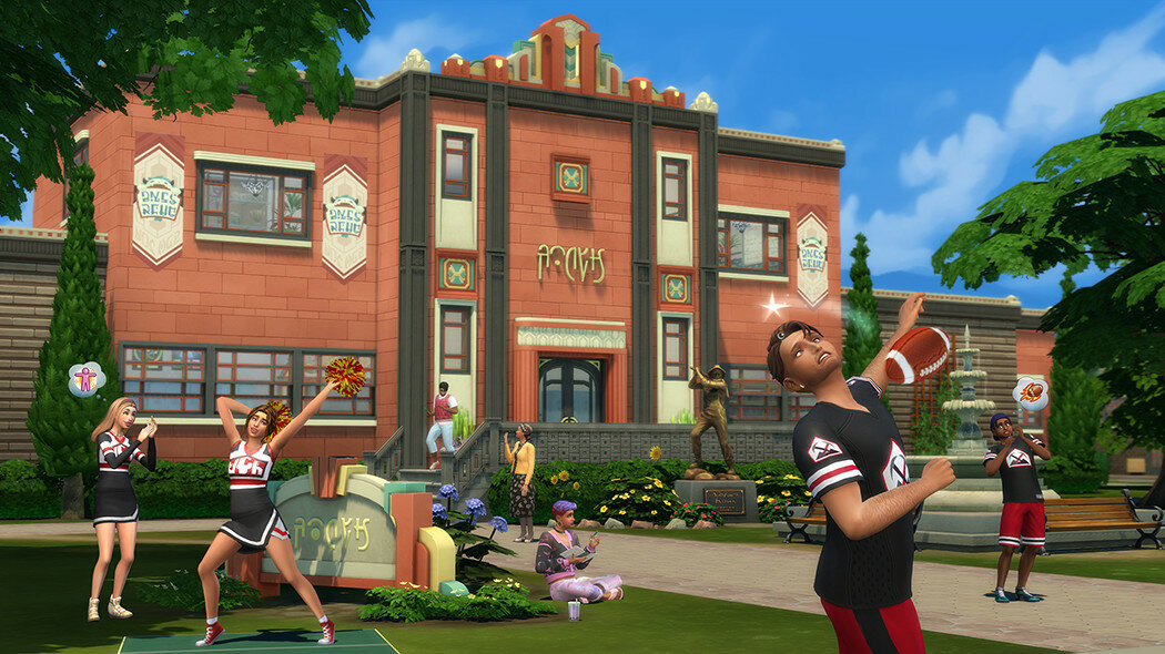 Dodatek do gry Electronic Arts The Sims 4 Licealne lata na PC/MAC szkoła w grze