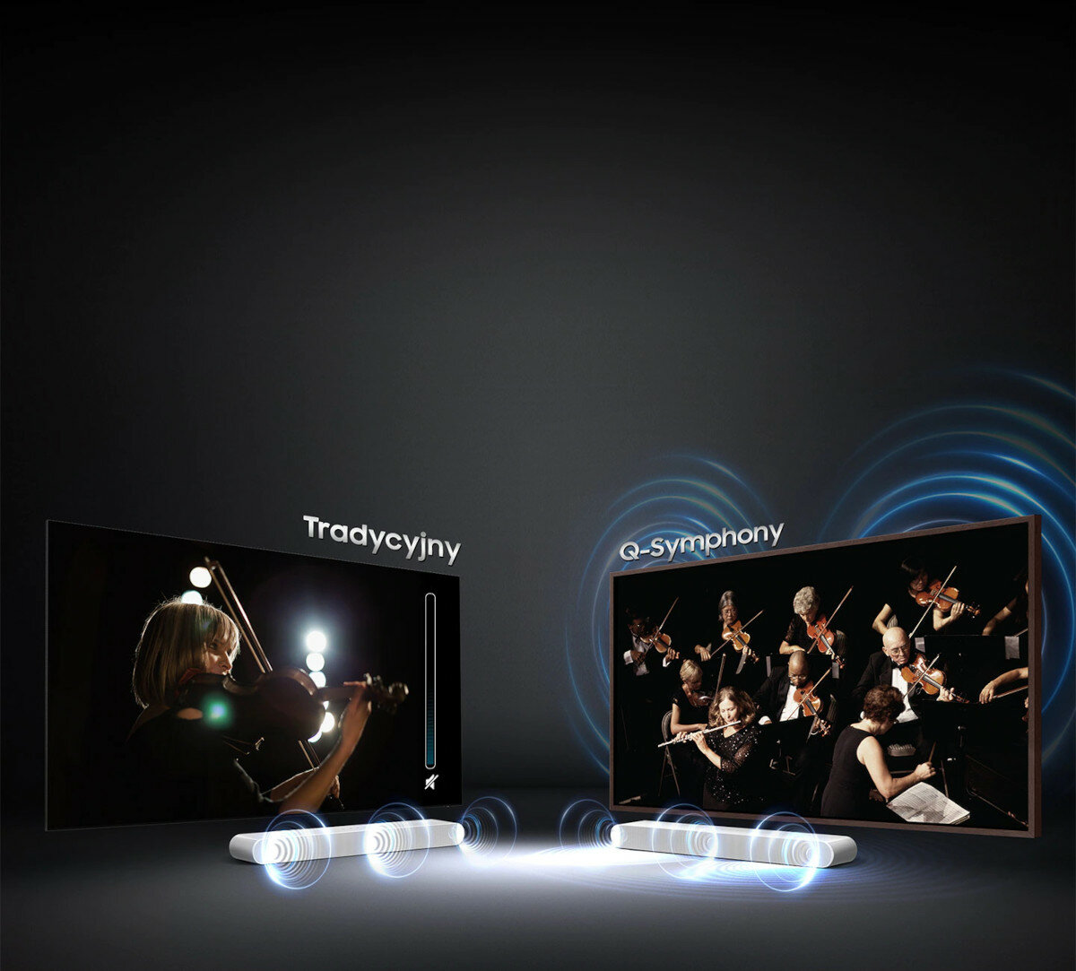 Soubdbar Samsung HW-S61B/EN biały Q-Symphony
