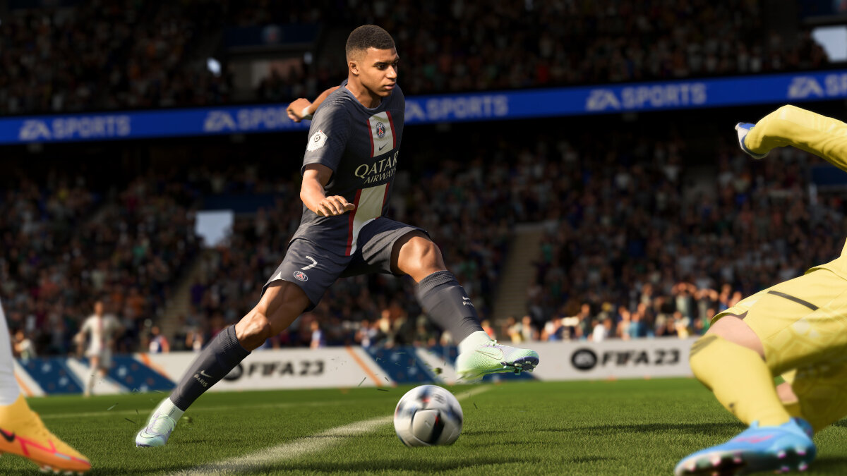 Gra Electronic Arts FIFA 23 PS4 piłkarz w grze