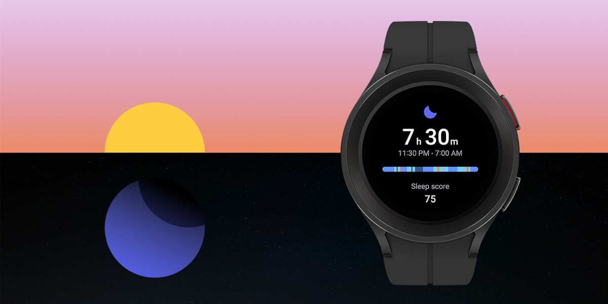 Smartwatch Samsung Galaxy Watch5 PRO 45mm czarny monitor snu