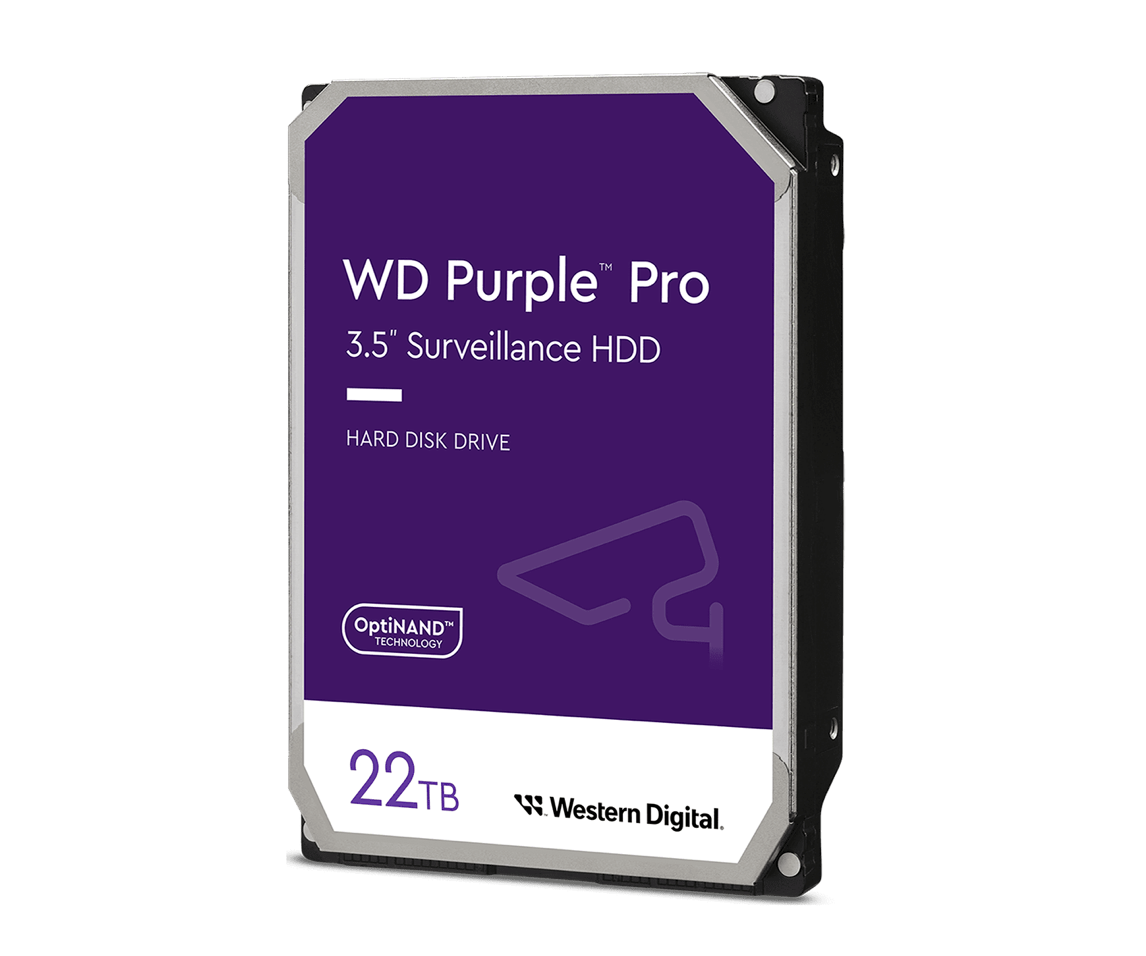 Dysk serwerowy WD Purple Pro 22TB 3.5'' pod skosem