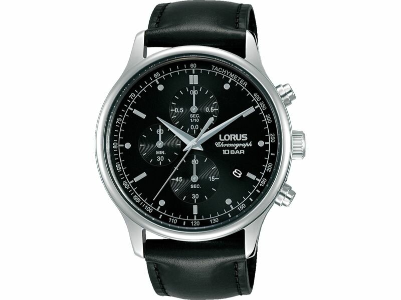 Zegarek męski Lorus RM323GX9 czarny frontem
