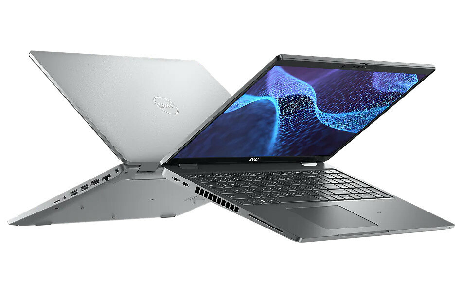 Laptop DELL L5530 i5-1235U 16GB 512GB SSD widok na dwa laptopy obok siebie