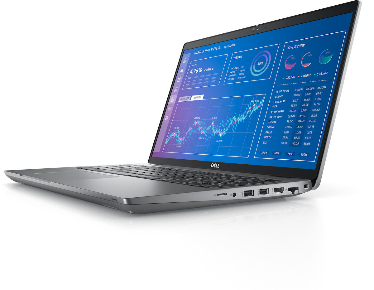Laptop Dell Precision 3571
                Intel Core i7-12700H widoczny pod skosem prawym bokiem