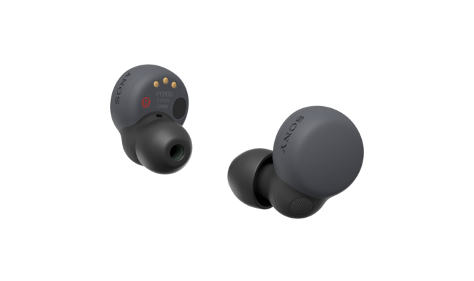 Słuchawki bezprzewodowe LinkBuds S WF-LS900NB Czarne na białym tle