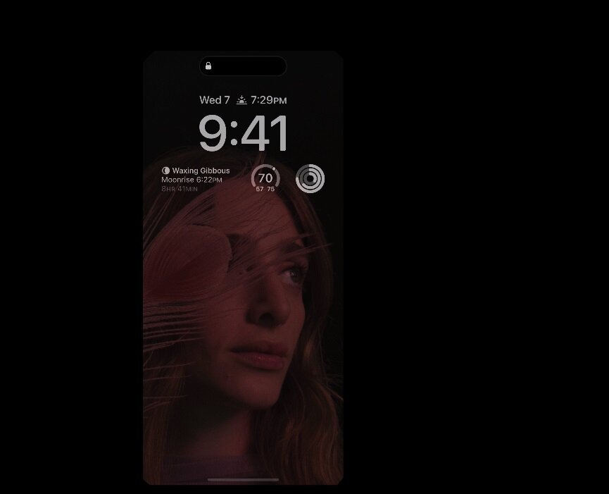Smartfon Apple iPhone 14 Pro Max - ekran blokady