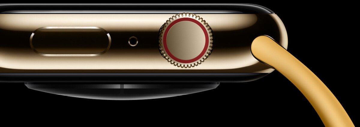 Smartwatch Apple Watch Series 8 GPS + Cellular księżycowa poświata bok