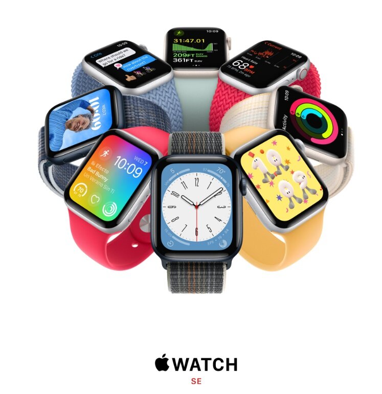 Smartwatch Apple Watch SE MNJT3WB/A - kilka modeli