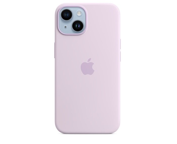Etui Apple Silicone Case MPRY3ZM/A widok na etui na pleckach telefonu