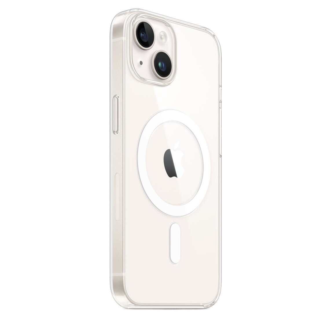 Etui silikonowe do Iphone'a 14 Apple na białym tle