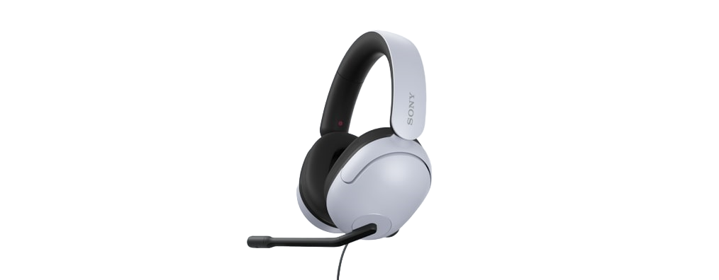 Słuchawki gamingowe Sony INZONE H3 (MDR-G300W) na białym tle