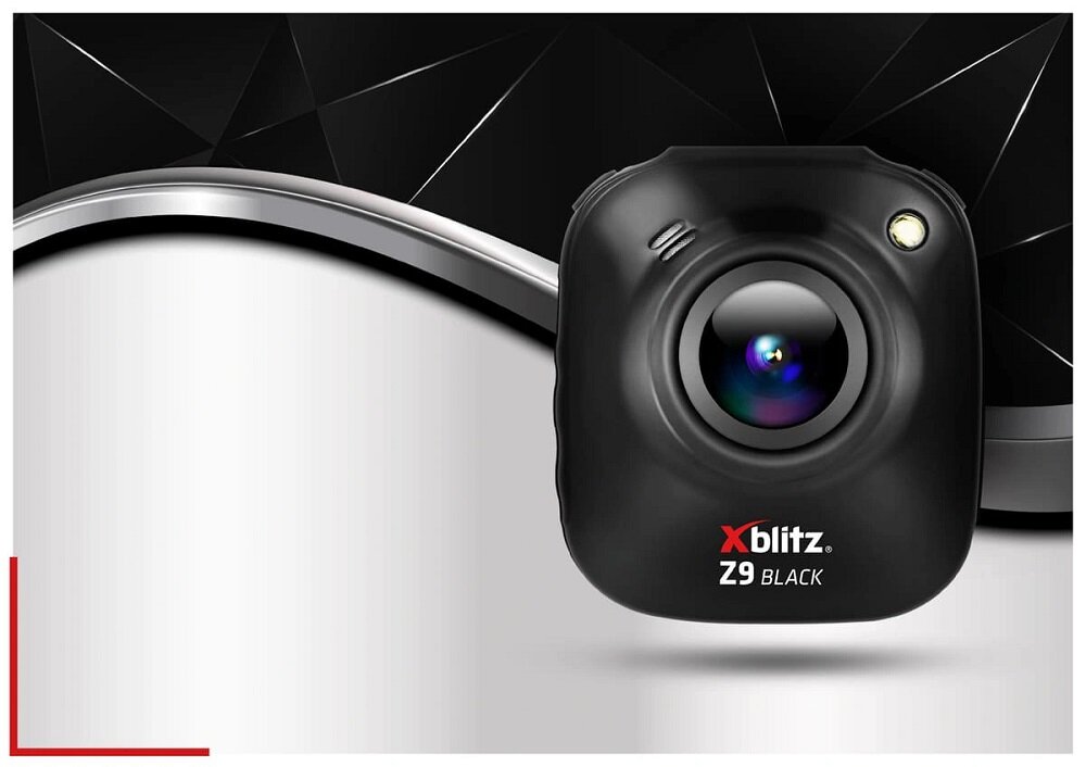 Wideorejestrator Xblitz Z9 od frontu