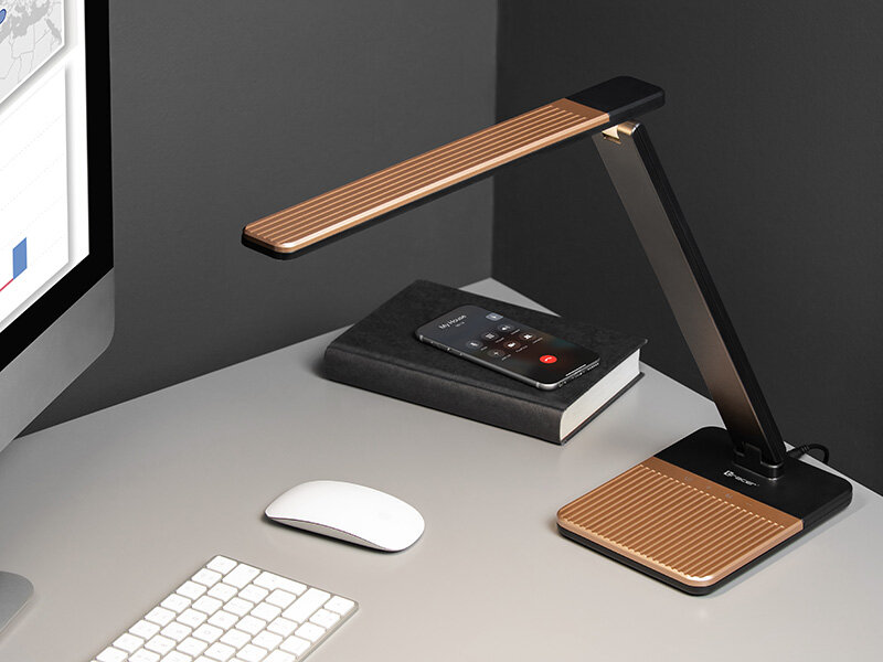 Lampka biurkowa Tracer Elegant Gold 12W lampka na biurku