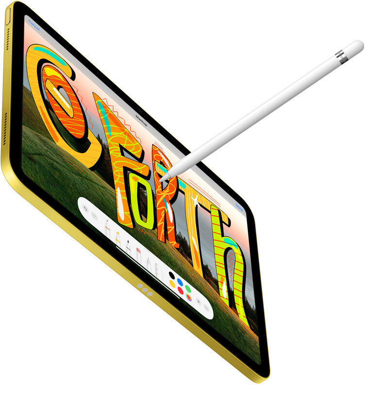 iPad Apple Wi-Fi 256GB żółty Apple Pencil