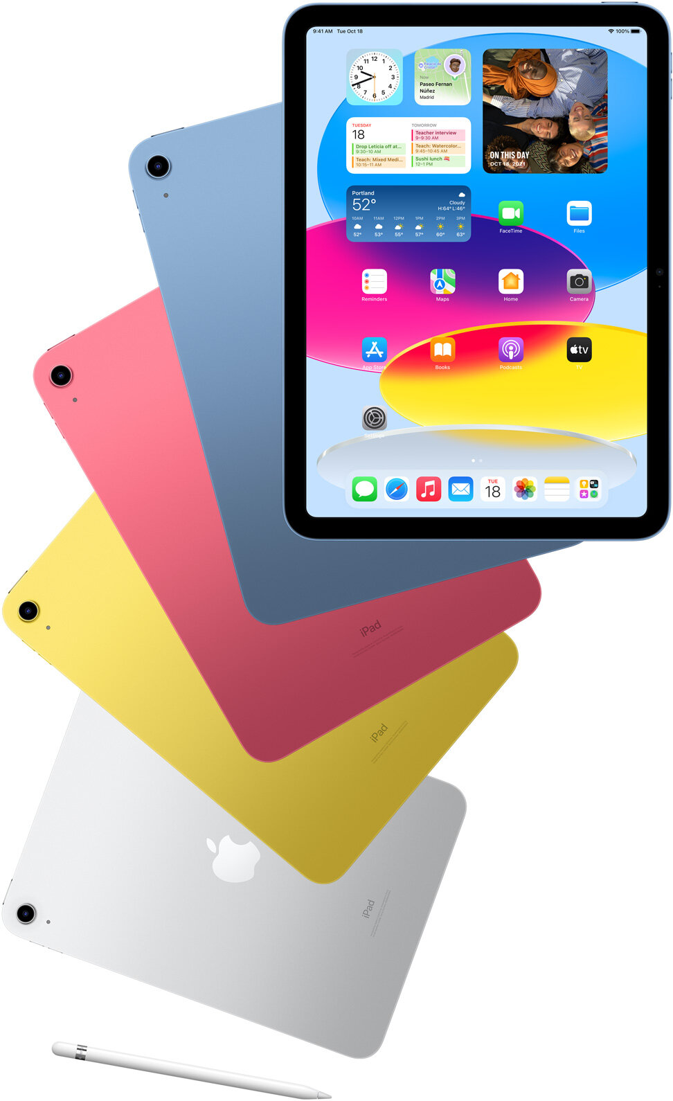 iPad Apple Wi-Fi 256GB różowy wersje kolorystyczne