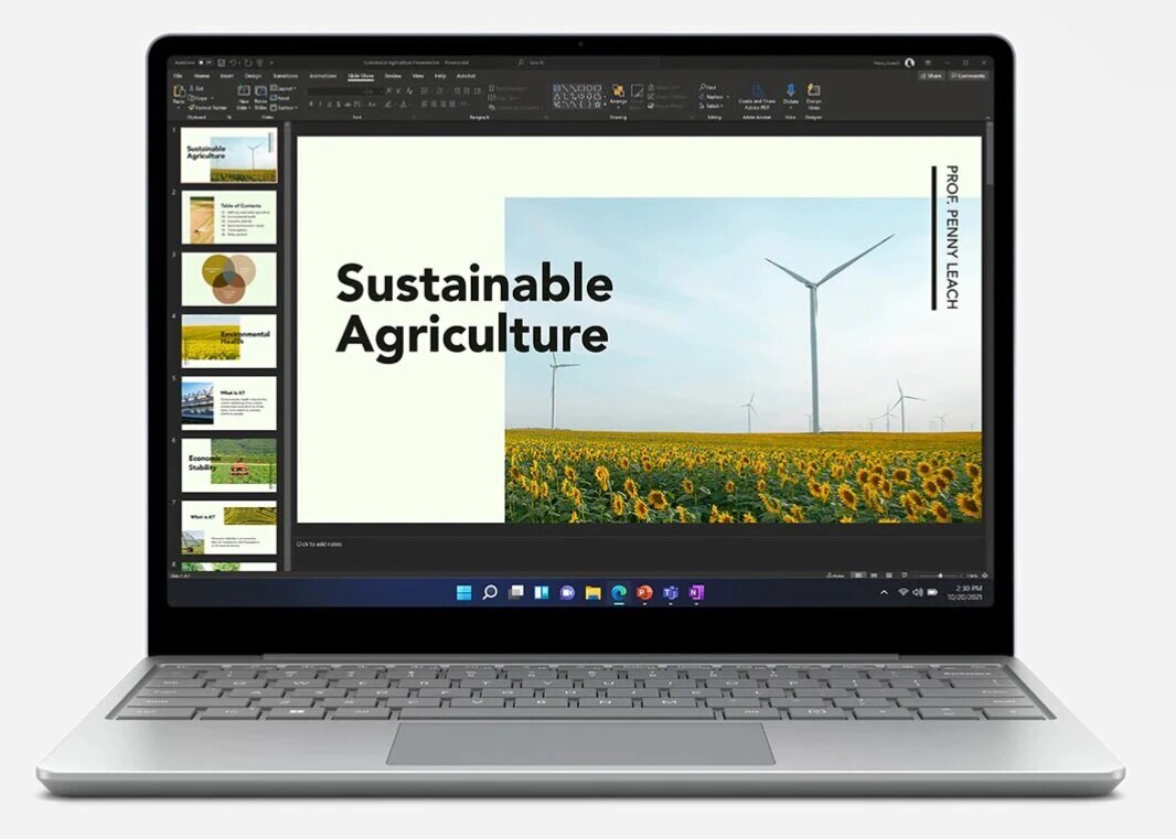 Laptop Microsoft Surface Go i5/4GB/64GB z przodu