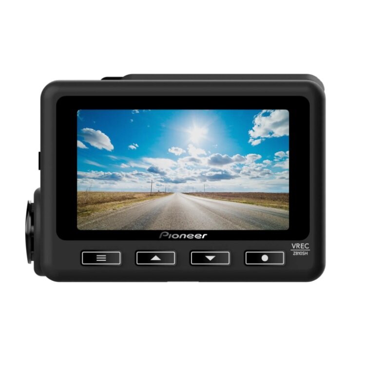 Wideorejestrator Pioneer VREC-Z810SH 4K Starvis GPS Wi-Fi wyświetlacz