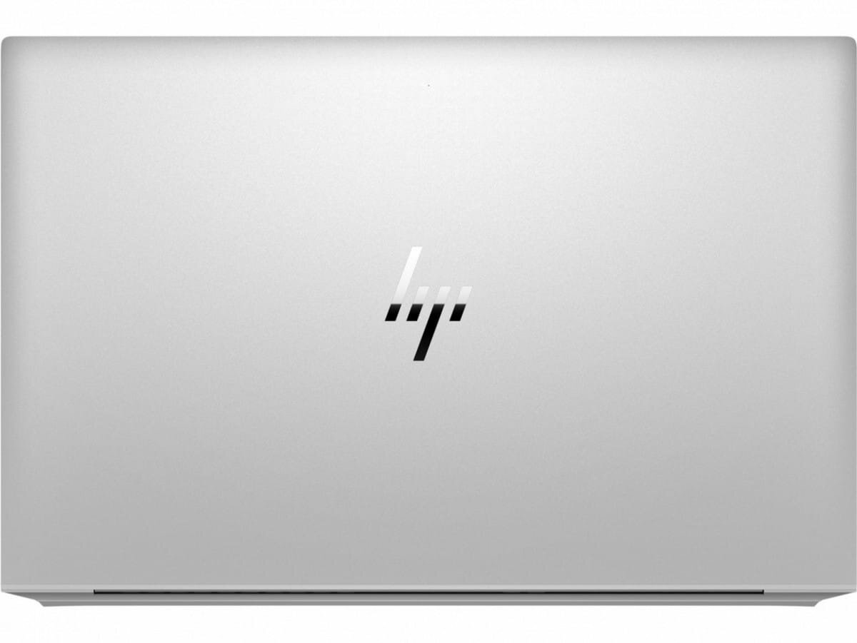 Laptop HP EliteBook 850 G8 i7-1165G7 16/512GB pokazany laptop z widokiem na logo