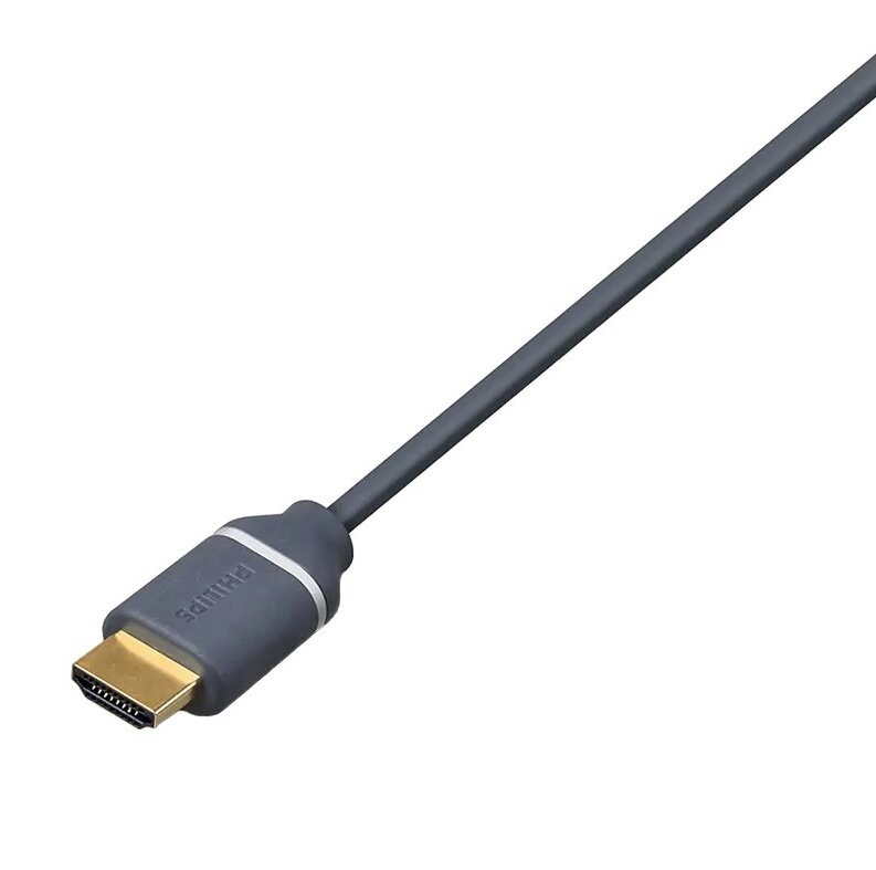 Kabel HDMI 2.0 Philips SWV5630G/00 4K 60Hz Ultra HD frontem jedna końcówka