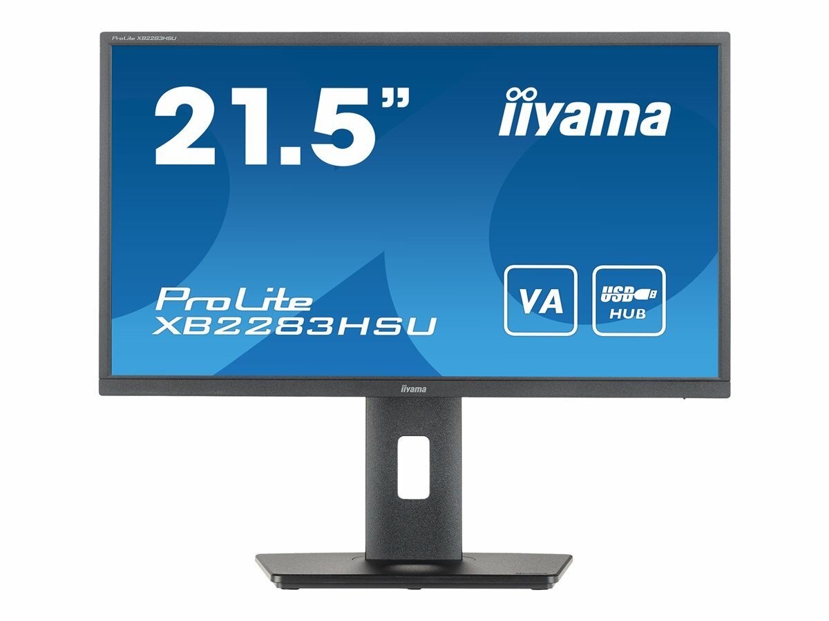 Monitor iiyama ProLite XB2283HSU-B1 VA widok monitora od przodu