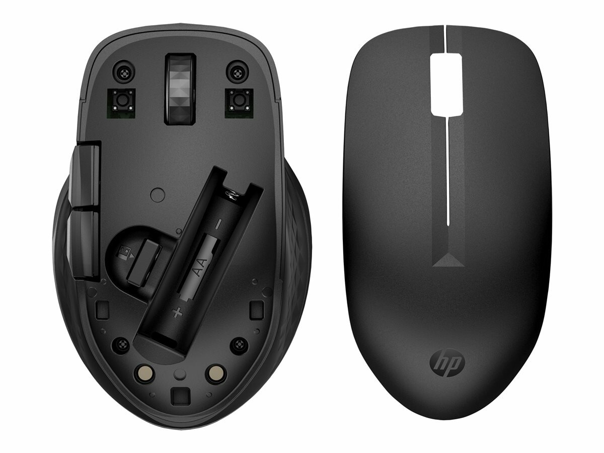 Mysz HP 435 Multi-Device czarna wnętrze myszki