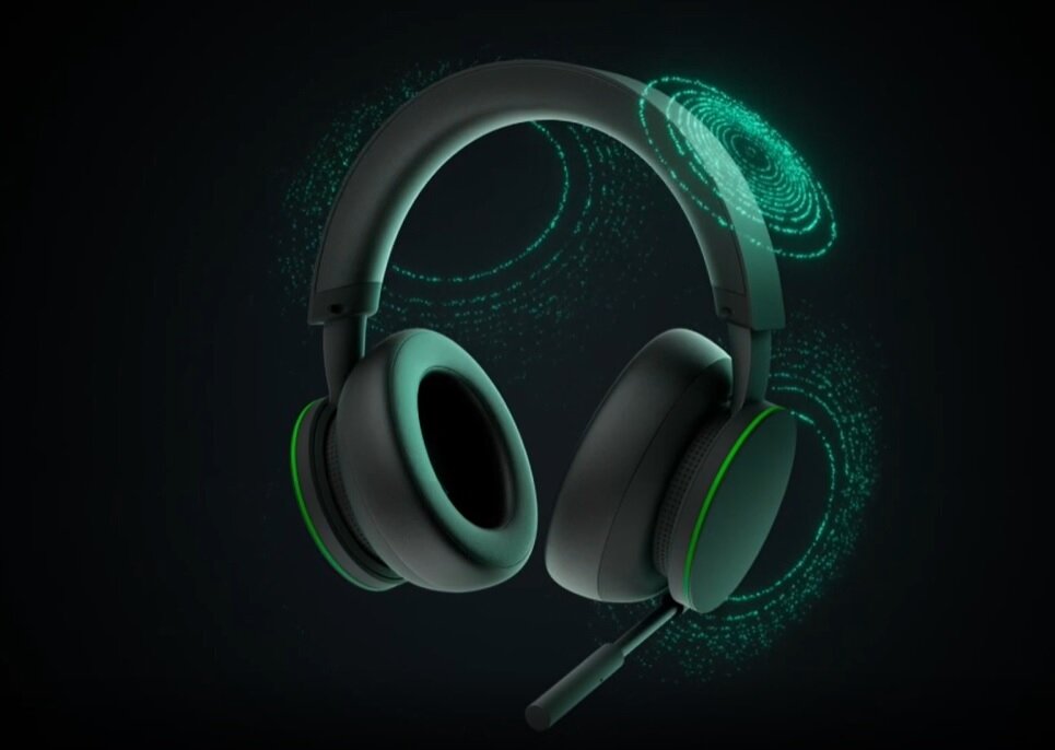 Zestaw słuchawkowy Microsoft Xbox Wireless Headset frontem