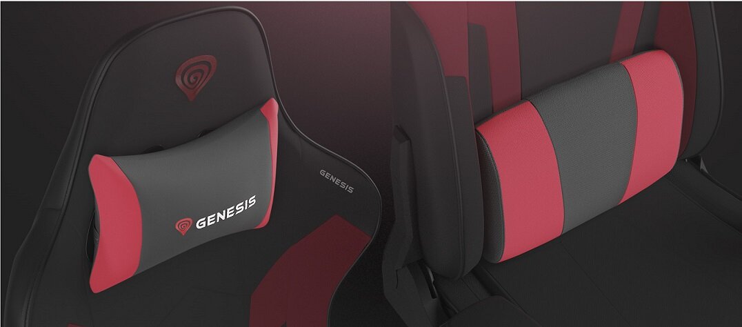 Fotel gamingowy Genesis Nitro 720 Czarno-czerwony