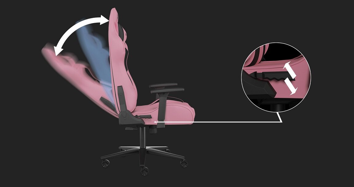 Fotel gamingowy Genesis Nitro 720 - regulacja fotela