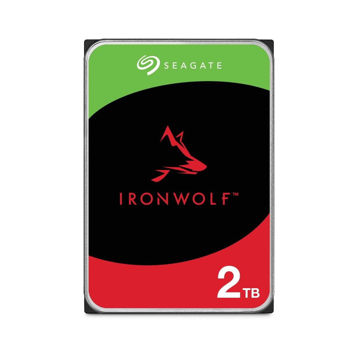 Dysk HDD Seagate IronWolf 2TB frontem