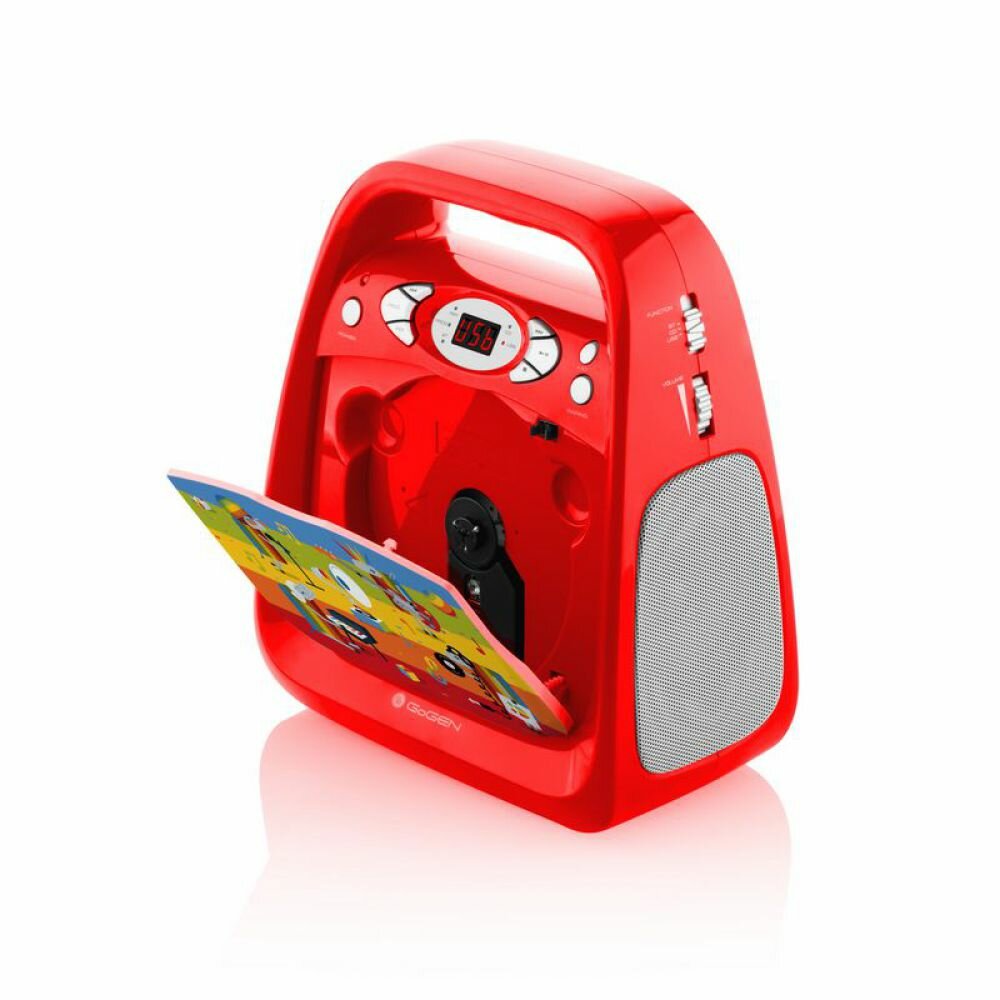 Głośnik karaoke dla dzieci GoGEN DECKOKARAOKER CD, Bluetooth odtwarzacz płyt