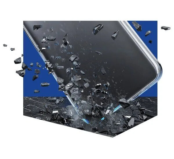 Etui na telefon 3MK All-Safe Skinny Case Clear do Samsung S20FE widok na absorbcje uderzenia