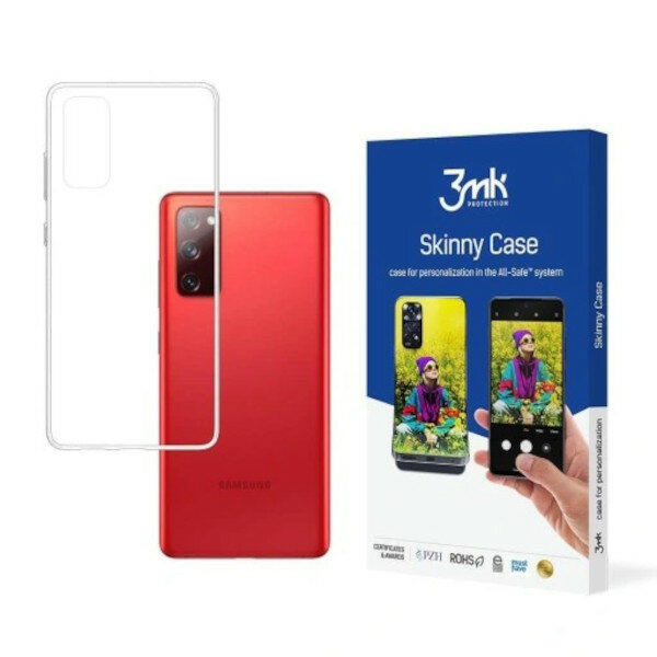 Etui na telefon 3MK All-Safe Skinny Case Clear do Samsung S20FE pokazne etui z opakowaniem