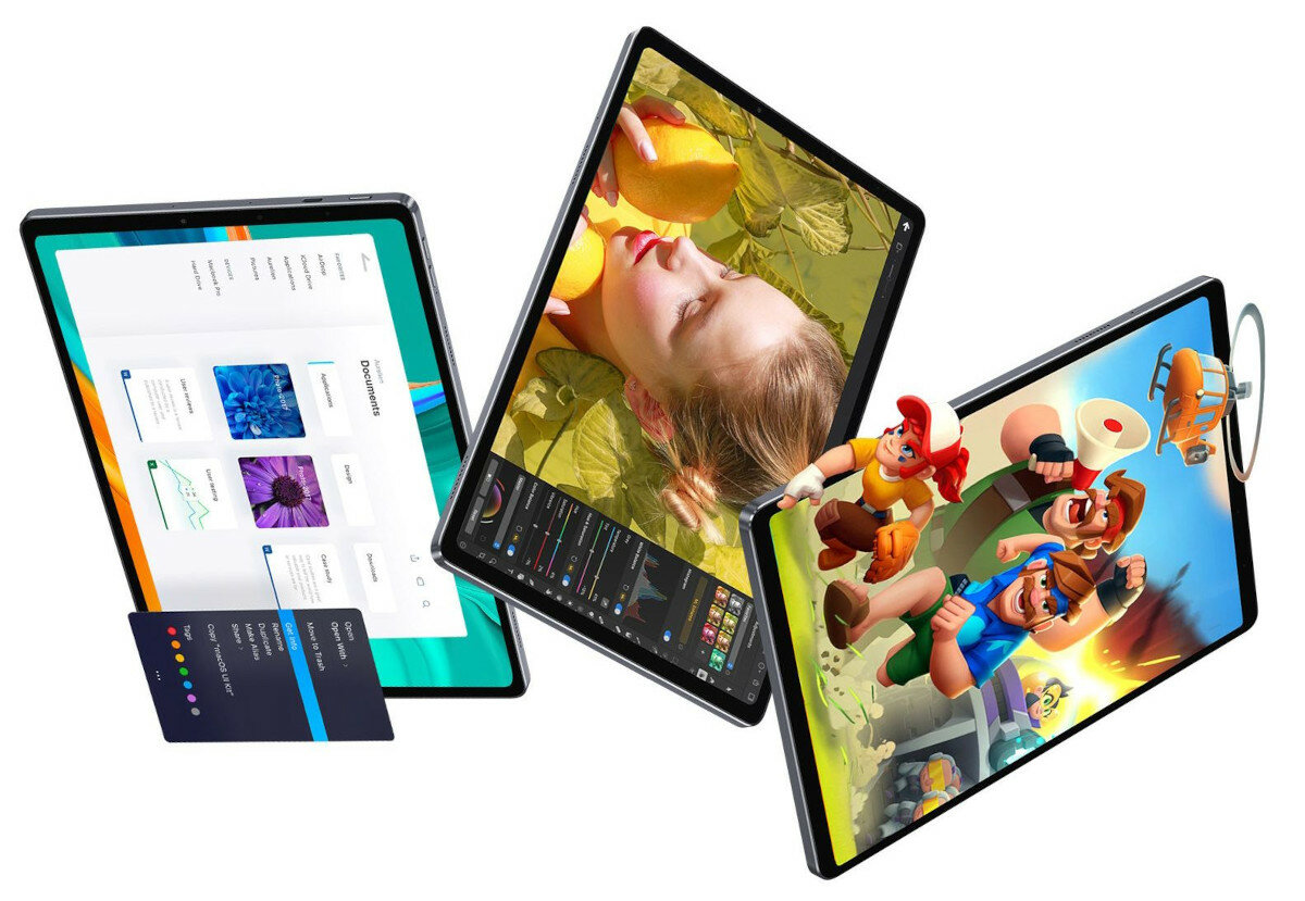 Tablet Chuwi HiPad Plus CWI526 MediaTek MT8183 11'' (2176x1600) 8/128GB BT Android 11 trzy tablety