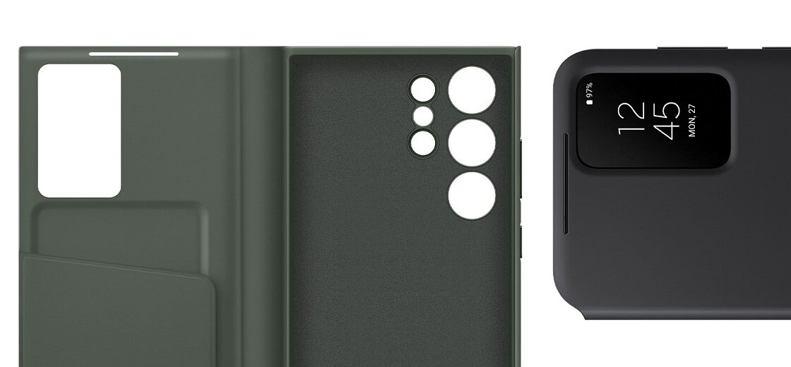 Etui do Galaxy S23+ Samsung Smart View Wallet Case na białym tle