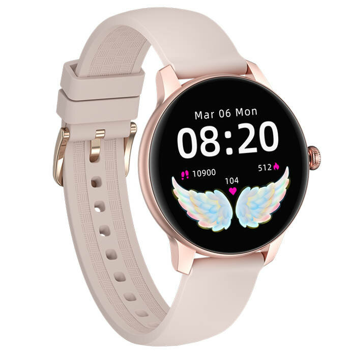 Smartwatch Imlab W11L różowy frontem