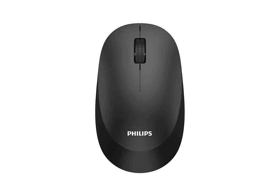 Mysz bezprzewodowa Philips SPK7307BL/01 1600 DPI od frontu