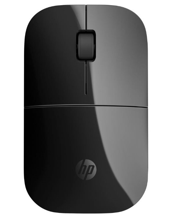 Mysz bezprzewodowa HP Z3700 Dual Mode grafika przedstawia urządzenie z  góry
