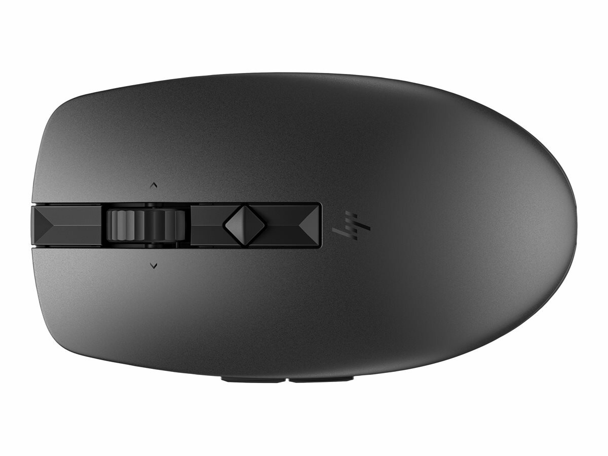 Mysz HP 710 Silent czarna widok myszki z góry
