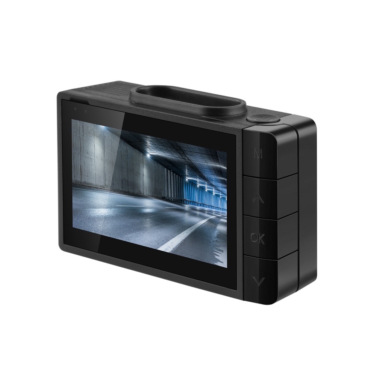 Wideorejestrator Neoline G-Tech X36 Full HD od tyłu pod kątem