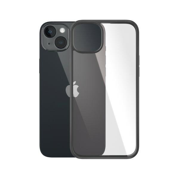 Etui PanzerGlass ClearCase iPhone 14 Plus widoczne od frontu i plecki telefonu